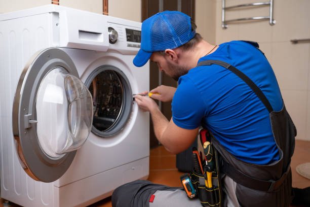 Washing machine maintenance and cleaning service